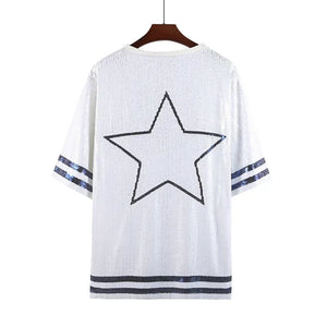 Dallas Cowboys Sparkly Sequin Dress