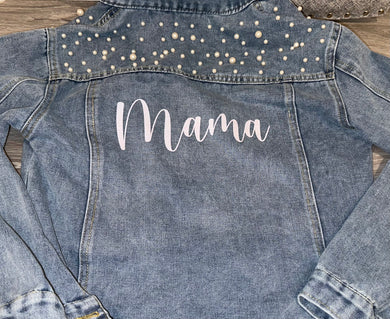 Mama Pearl Denim Jacket