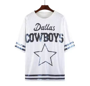 Dallas Cowboys Sparkly Sequin Dress