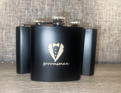 Groomsman Flask