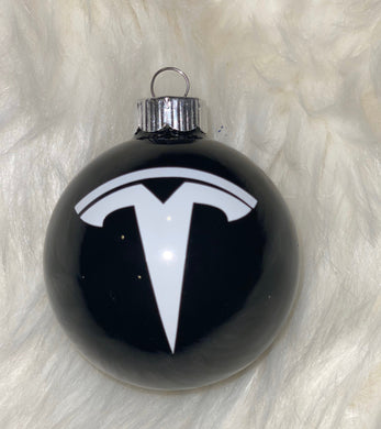 Tesla Christmas Ornament