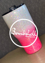 Load image into Gallery viewer, Pink Glitter Tumbler