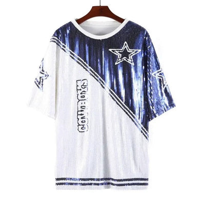 Dallas Cowboys Sparkly Sequin Dress