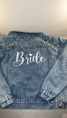 Bride Pearl Denim Jacket